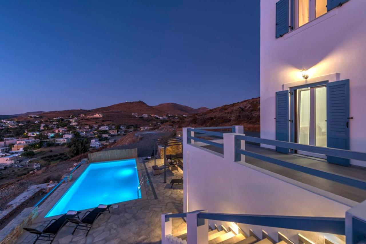 Oceania House With Sea View Villa Posidhonia  Ngoại thất bức ảnh