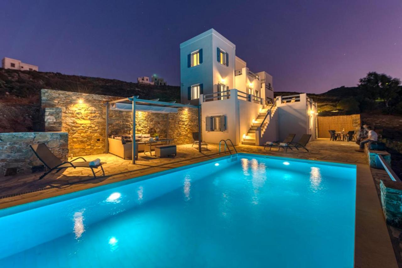 Oceania House With Sea View Villa Posidhonia  Ngoại thất bức ảnh